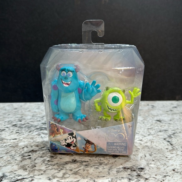 Disney 100 Pixar Monsters, Inc. Figure Set 2-Pack: Mike & Sully - Picture 1 of 5